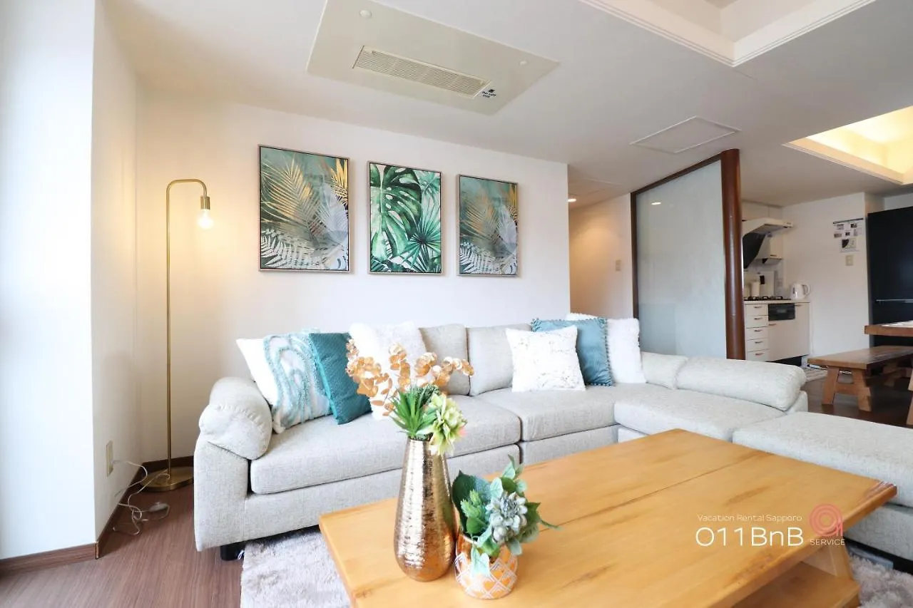 Apartmán Nk Bld6F Sapporo 3Ldk 3Br 1 Floor 1 Room Japonsko