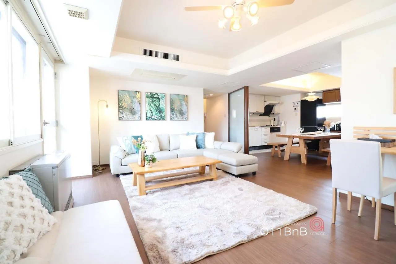Nk Bld6F Sapporo 3Ldk 3Br 1 Floor 1 Room Japan