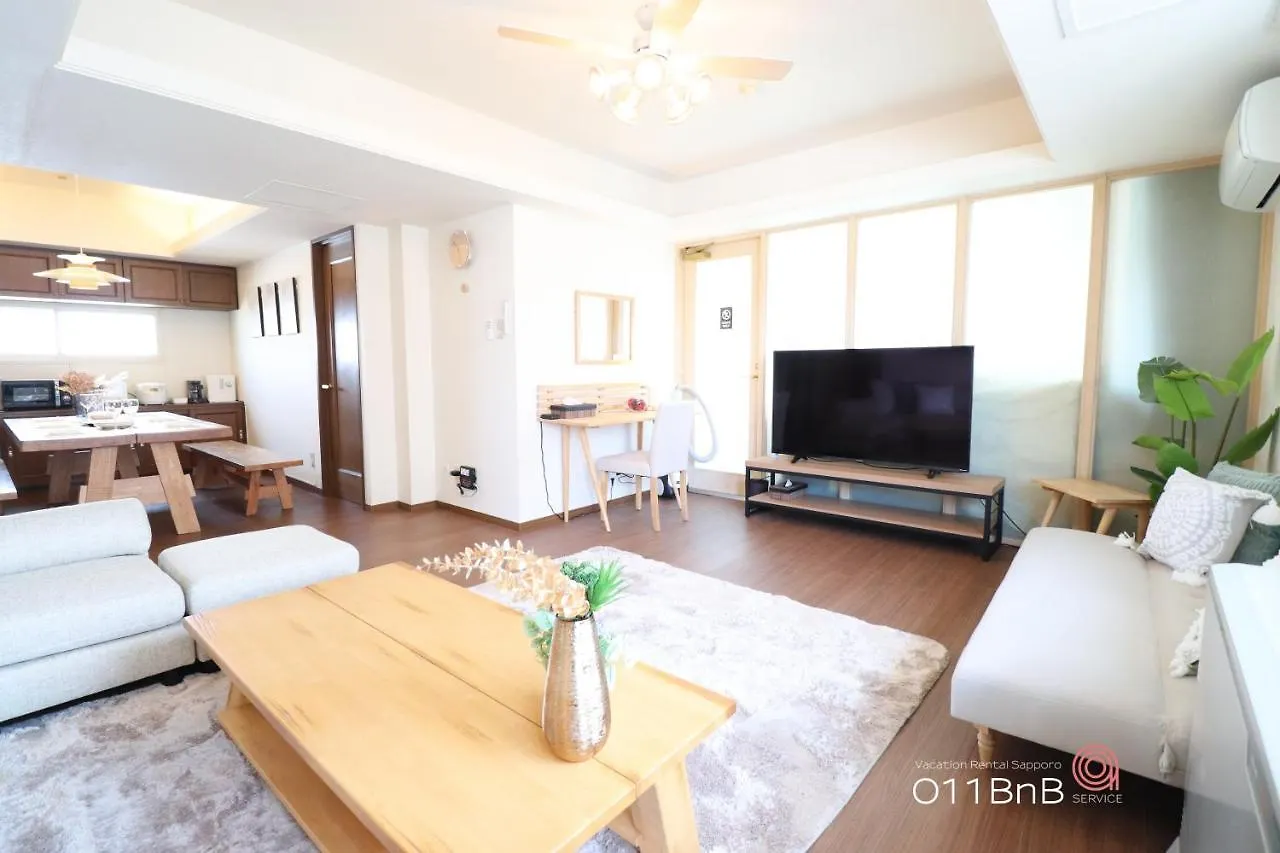 Apartment Nk Bld6F Sapporo 3Ldk 3Br 1 Floor 1 Room Japan