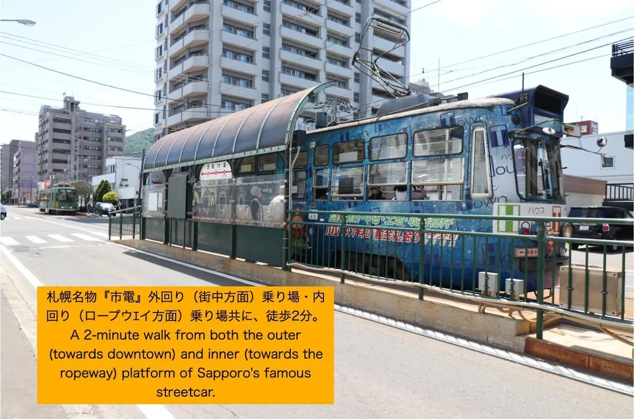 Nk Bld6F Sapporo 3Ldk 3Br 1 Floor 1 Room Apartament
